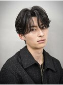 韓国カルマパーマニュアンスパーマシャドウパーマワックス無し
