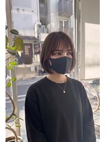 トレ(tre.)&nbsp;髪質改善 レイヤースタイル 大人可愛い