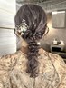 《結婚式にオススメ!》前髪+顔周りカット+パーティーヘアセット♪