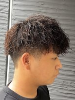 テンション(tension)&nbsp;メンズカットシャドウパーマツイストスパイラルパーマ札幌大通
