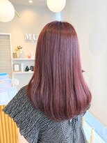 ミューズ 守山店(MUSE)&nbsp;【MU-SE守山店】小顔セミロング×ピンクブラウン