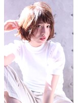 カシュカシュ(cache cache)&nbsp;cache cache★パーマなしでも！ヌケ感リラックスボブ