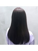 アンド バイ ヘアサロン(AND by hair salon) 暗髪☆ラベンダーカラー