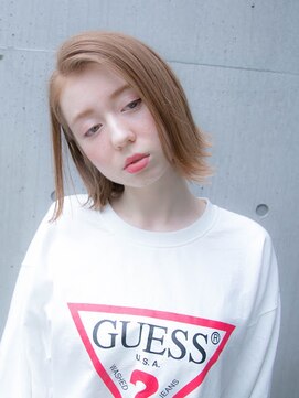 ルティア(Lutia) 【NewOpen】Lutia★外国人風★王道ベージュ★ダブルカラー☆