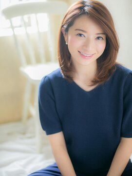 モッズ ヘア 福岡姪浜店(mod's hair) *mod's姪浜*…ストレートミディで美人度ＵＰ♪c