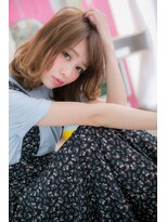 ミック 日暮里店(miq)&nbsp;抜け感がカワイイ♪シルキーフェザーミディ