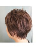 くせ毛ショート
