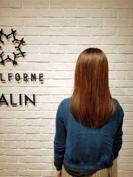 ヘア スパ ビューティー エールフォルム(HAIR SPA BEAUTY YELLFORME) スイートストレートロング