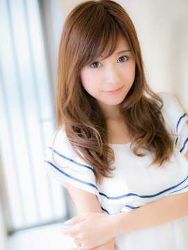 ブルー(BLUE) *CUORE水戸*…大人かわいいルーズなスパイラルウェーブb