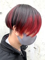 レーヴ(Reve)&nbsp;個性派　black　×　red　color【レーヴ】