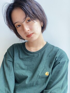 ディッセンバー 神宮前(December) アッシュブラウン　ショートボブ