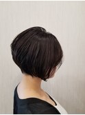 前下がりショートボブ