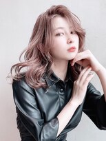 アイティー バイ アルバム 中野店(IT by ALBUM) 韓国風ヨシンモリ_フェザーバングマッシュショート_8549