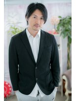 ミック 日暮里店(miq)&nbsp;大人ダンディ・プラチナアッシュロングウルフc1