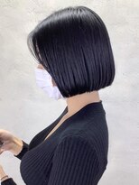 アイティーバイアルバム 北千住店(IT by ALBUM)&nbsp;ブラックボブ_ショコラアッシュヘルシースタイル_ba419971