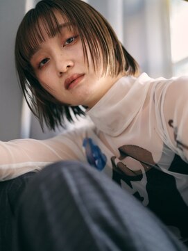 リィベ(Liibe) Liibe Style　#フェイスレイヤー#ボブ#コクベージュ