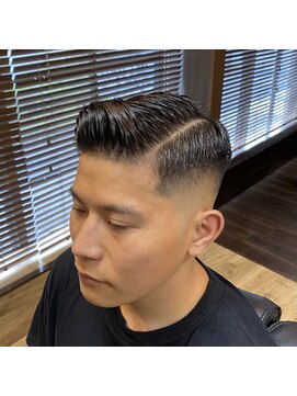 バーバーショップノア(BARBERSHOP NOR) サイドパート