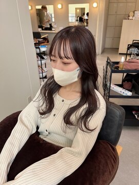 ヘアーポケット リタ(HAIR POCKET ritta) サイドバング☆暗髪グレージュカラー