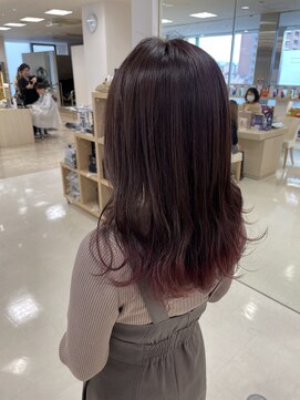 ケンジ 平塚ラスカ店(KENJE) デザインカラー/裾カラー/平塚