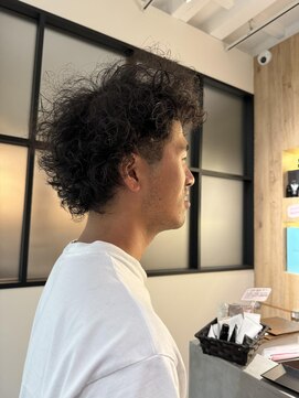 スーリール 姪浜店(Sourire) 海外風アフロパーマ