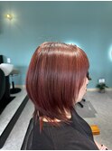 【replica.】髪質改善レッドベージュブラウン