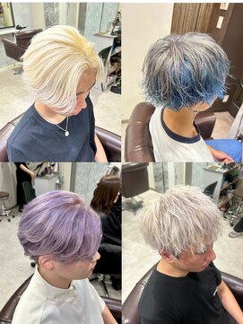 グラッジ 池袋(GLADGE) 池袋 メンズブリーチ メンズカラー メンズカット