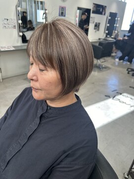 キング 高槻(K!ng) 縮毛矯正髪質改善ハイライトレイヤーカット高槻美容室エクステ