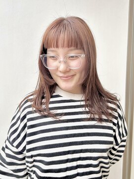 サイン ハニー(Sign honey) 【SIGN】姫カット/オレンジベージュ