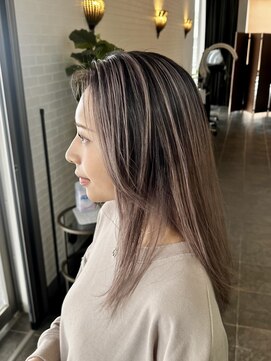 カリナ ヘアサロン(carina hair salon) バレイヤージュ/ルーツカラー