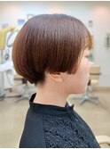 10代20代30代：COOL！ツーブロックグラデーションボブ