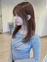 ユーフォリア 青山(Euphoria)&nbsp;20代30代40代◎韓国ヘアー顔周りレイヤー似合わせカットロブ