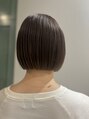 ヘアサロン ナノ(hair salon nano)&nbsp;艶感のあるボブスタイルは髪質によって似合わせします