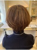 30代40代50代60代大人可愛いマッシュショートボブウルフカット