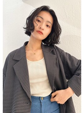 ノーカ 代官山(nohka) ボブのパーマースタイル