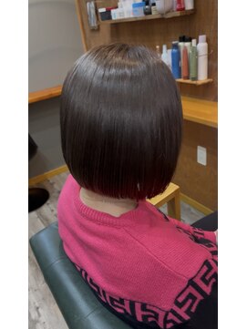 ヘアーサロン アトリエ(Hair salon ATORIE) ショートボブグレージュカラー