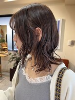シム 千葉(sim) ミディアムパーマスタイル　stylist今井