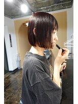 モクレン(mokuren.)&nbsp;切りっぱなしボブ