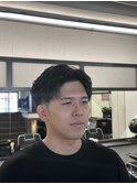 メンズショートテーパーフェード高松美容室