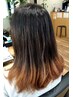 【ヘアケア付き♪】ESカット+ グラデーションカラー￥21500→