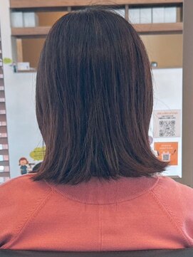 【73.カラー×髪質改善】縮毛矯正・白髪染め・ショートカット♪