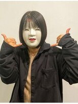 コマ(coma)&nbsp;【coma中野】黒髪でも軽やかシースルーボブ