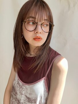 トリッカ 銀座(tricca) レイヤー/レイヤーカット/顔周り/ダブルカラー/ニュアンスカラー