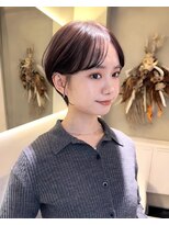 ロンドアンメゾン 原宿(Lond un Maison.)&nbsp;オリーブグレー/レイヤーカット/黒髪/マロンベージュ/原宿0120