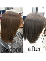 テンカラーズ 五反田(10COLORS)&nbsp;透明感を演出！大人の艶髪“アッシュグレージュ”