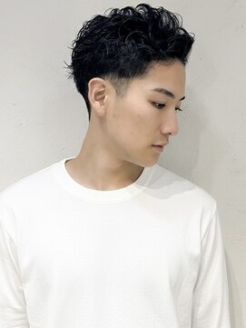レトン 銀座(leton) サーフカール/フェザーパーマ/マッシュ/センターパート/メンズ