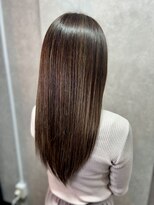 ロックス ヘアー ギャラリー(Rocks hair gallery)&nbsp;ナチュラルハイライト × シアーブラウン