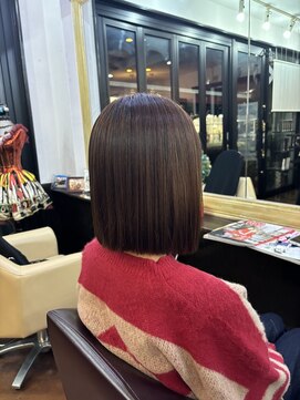 シャンプーボーイアネックス(SHAMPOO BOY Annex) 大人可愛いボブ20代30代40代セミロング◎長崎/佐世保