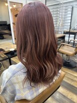 ジェナ(Jena) ピンクベージュ/艶髪/ロング/横浜西口