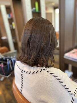 ビヨンド リンク(BEYOND L'INK) 外ハネボブ＋透明感カラー