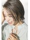 アトムズ(AtomZ)の写真/白髪×ぼかすハイライト♪白髪のお悩みを解決☆艶と透明感たっぷりシアーカラー◆理想のスタイルに導きます